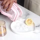 Силиконовая форма для льда на 17 шариков ICE CUBE TRAY Переносная бутылка для льда 27,3x11,4x5,8 см Розовая - изображение 2