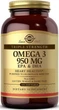 Рыбий жир и омега Solgar Omega 3 950 mg EPA DHA 100 капсул - изображение 1