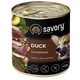 Влажный корм Savory Dog Gourmand Duck с уткой для взрослых собак гурманов всех пород 400г - изображение 1