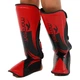 Защита голени и стопы для единоборств Maraton Fight Gear 9321 размер S Red-Black - изображение 2