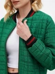 Бомбер на легкому утеплювачі A.G.N.A (AG-12004-GREEN) XS/S зелений - зображення 3