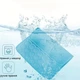 Охлаждающий коврик для собак и кошек Cooling Mat подстилка / лежанка для животных с охлаждающим эффектом, 150х100 см, голубой (85887552) - изображение 6