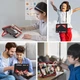 Чехол STR Spider Apple iPad 11" 2025 (A16) детский с подставками Spiderman Black/Red - изображение 10