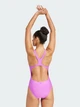 Купальник слитный женский Adidas Big Bars Suit IW6015 38 Фиолетовый (4067897596845) - изображение 2