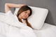Подушка ортопедична Ardesto Sleepwell Memory foam Прямокутна Біла 60х40х12 см (ART6040CLP) - зображення 5