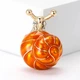 Брошь BROCHE бижутерия Животные Улитка оранжевая BRBF114297 - изображение 2