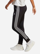 Spodnie sportowe damskie ze ściągaczem adidas W 3S FT CF PT IC8770 M Czarne (4066752416830) - obraz 4