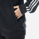 Bluza damska rozpinana streetwear z kapturem długa adidas Adicolor Classics 3-Stripes Full-Zip Hoodie W IK0438 S Czarny (4066761329343) - obraz 5