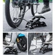 Насос / помпа ножний з манометром ROCKBROS FP540BK 160 psi / 11 бар (RB-FP540BK-4813) - зображення 4