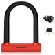 Замок скоба / U-образный велосипед ROCKBROS RKS610 Черный с красным (RB-RKS610-4753) - изображение 6