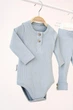 Детский комплект (боди + штаны) MagBaby Natural 74 см Мятный - изображение 2
