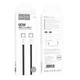 USB кабель Type-C на Type-C HOCO Source 60W charging data cable (2m, PD2.0, 60W, 20V 3A). Black - зображення 4