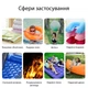 Портативный аккумуляторный мини-насос 3 в 1 фонарь / насос / вакууматор с насадками и USB, черный (86225690) - изображение 4