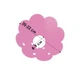 М'який комір-подушка для кішок Lesko DT-1063 Flower L Pink післяопераційний захисний від вилизування - зображення 3