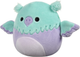 Maskotka Squishmallows Little Plush Minerva Aqua and Purple Griffin 13 cm (0196566418035) - obraz 4