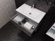 Тумба Juventa Prato-75 сіра з умивальником Atria-75 - зображення 4