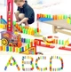 Конструктор игрушка-поезд домино, DOMINO Happy Truck sciries COLORS 60 деталей G215201021 - изображение 4