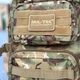Рюкзак 35 л MIL-TEC с влагозащитным покрытием и креплением Molle мультикам - изображение 6