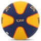 Мяч баскетбольный № 6 композитная кожа SPALDING TF 33 GOLD синий-желтый 76862Z - изображение 4