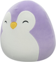 М'яка іграшка Squishmallows Little Plush Elle Purple Penguin W/Closed Eyes and White Belly 19см (0196566411425) - зображення 4