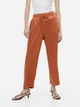 Брюки женские H&M 1147899_шнур.пояс на рез M Терракотовые (KAY2000001516706) - изображение 1