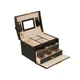Шкатулка для украшений (ШДД-13-7) Черный - изображение 2