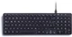 Бездротова Bluetooth-клавіатура Perixx PERIBOARD-615B USB-концентраторами, підсвітка(німецька розкладка) - зображення 1