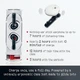 Навушники Nothing Ear Stick: бездротові, Bluetooth 5.2, довга робота, водонепроникні (б\у) - зображення 5