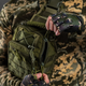 Нагрудная Сумка Silver Knight Ferocious с системой Molle / Вместительный однолямный Рюкзак Cordura олива - изображение 4