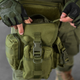 Универсальная поясная сумка Cordura 1000D с креплением на бедро олива 30,5 x 12,5 x 22,8см - изображение 3