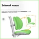 Детсоке кресло Mealux Ortoback Duo Plus Green (Y-510 KZ Plus) Зеленый - изображение 5