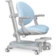 Дитяче крісло Mealux Ortoback Plus Blue (обивка блакитна однотонна), Y-508 KBL Plus - зображення 1