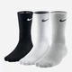 Набор мужских носков высоких хлопковых Nike U NK PERF LTWT CRW NFS 144 SX4704-901 46-50 3 пары Черный/Серый/Белый (884726572801) - изображение 1