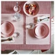 Скатертина IKEA SVARTSENAP 145х240 см рожево-червоний 505.459.37 - зображення 2