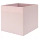 Коробка IKEA DRÖNA светло-розовая 33x38x33 см 604.288.91 - изображение 1