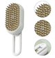 Парова масажна щітка для собак і котів Pet Spray Massage Steamy Brush White - изображение 6
