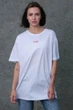 Жіноча Оверсайз Футболка З Принтом Without Pink 1702 2XL/3XL White - изображение 1