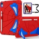 Чехол STR Spider Apple iPad 10, 2022 (10.9" экран) детский с подставками Spiderman Red/Blue - изображение 5