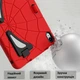 Чехол STR Spider Apple iPad 10, 2022 (10.9" экран) детский с подставками Spiderman Red/Black - изображение 8