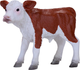 Figurka Mojo Hereford Calf 6.5 cm (5031923810754) - obraz 1