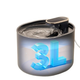 Автоматическая поилка-фонтан для животных 3л с угольным фильтром Water Spate от USB с тихим струйным журчанием Черный (TG7035) - изображение 4