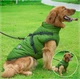 Светоотражающая зимняя куртка для собак Army Green, S Зеленый - изображение 3
