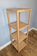 Стелаж (этажерка) 1150х360х360 мм WoodDecor из натурального дерева 4 полочки покрытый лаком - изображение 5