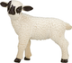 Figurka Mojo Farm Life Black Faced Lamb Standing 4.5 cm (5031923870598) - obraz 1