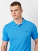 Поло длинное мужское Springfield 2163586-14 XXL Синяя (8412999840567) - изображение 4