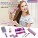 Дитячий набір перукаря зі стайлером на батарейках і аксесуарами Beauty Salon 10 предметів - зображення 4