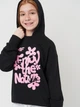 Детское худи для девочки 4F 4FJWSS24TSWSF0941-20S 122 Черное (5904698733644) - изображение 4