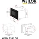 Вбудована мікрохвильова піч Weilor WBM 2551 GB - изображение 13