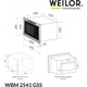 Вбудована мікрохвильова піч Weilor WBM 2541 GSS - изображение 14