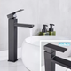 Змішувач високий для умивальника WEZER PRO11-02-BLACK - зображення 2